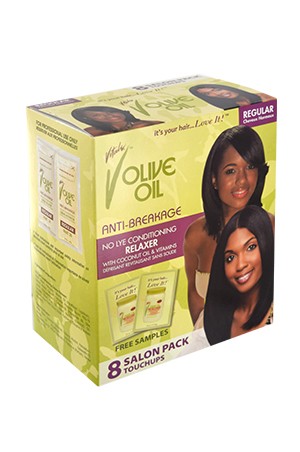Vitale Olive Oil Relaxer, Vitale No Lye Relaxer, conditioning relaxer regular, olive oil relaxer kit, 8 touch-up relaxer, relaxer for straight hair, professional relaxer kit, Vitale hair relaxer